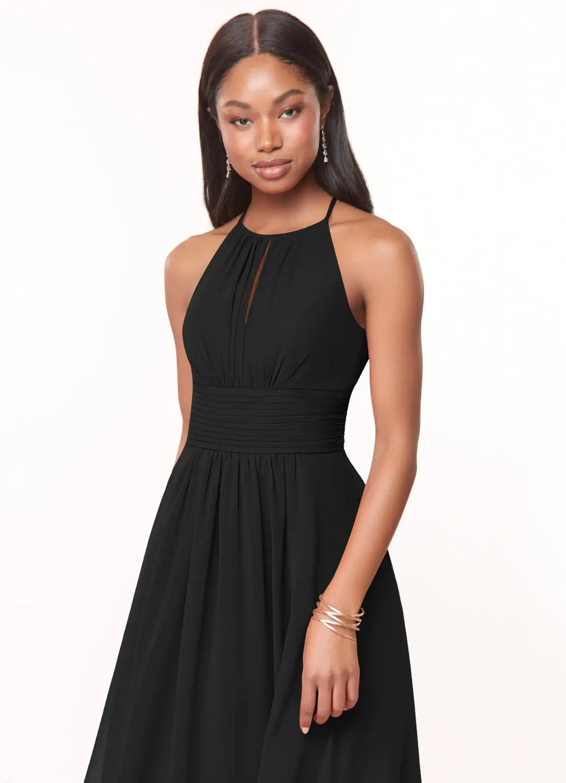 High-end black bridesmaid dresses 2025 new stunning satin sisterhood dresses dresses women lightweight niche senior summer