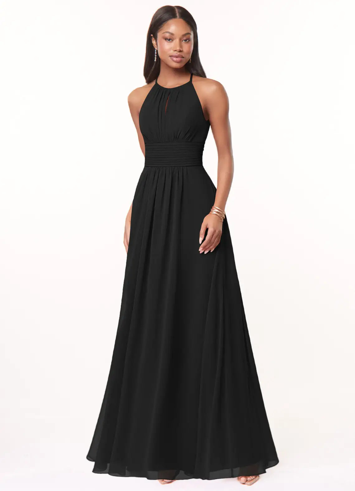 High-end black bridesmaid dresses 2025 new stunning satin sisterhood dresses dresses women lightweight niche senior summer