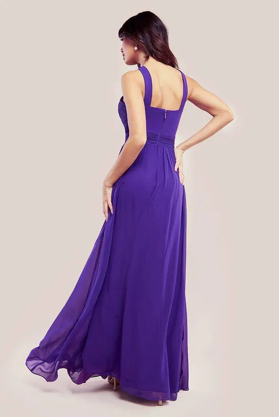High-end black bridesmaid dress 2025 new beautiful satin sister group dress skirt female light luxury niche high-end