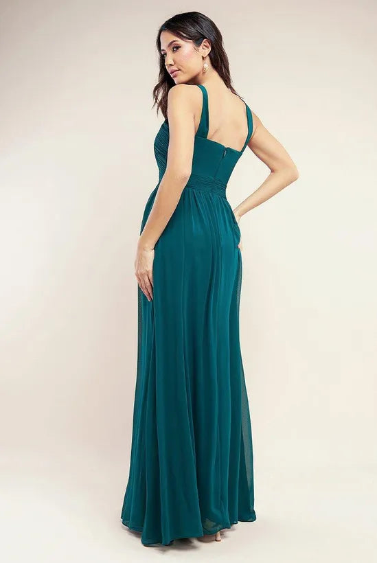 High-end black bridesmaid dress 2025 new beautiful satin sister group dress skirt female light luxury niche high-end